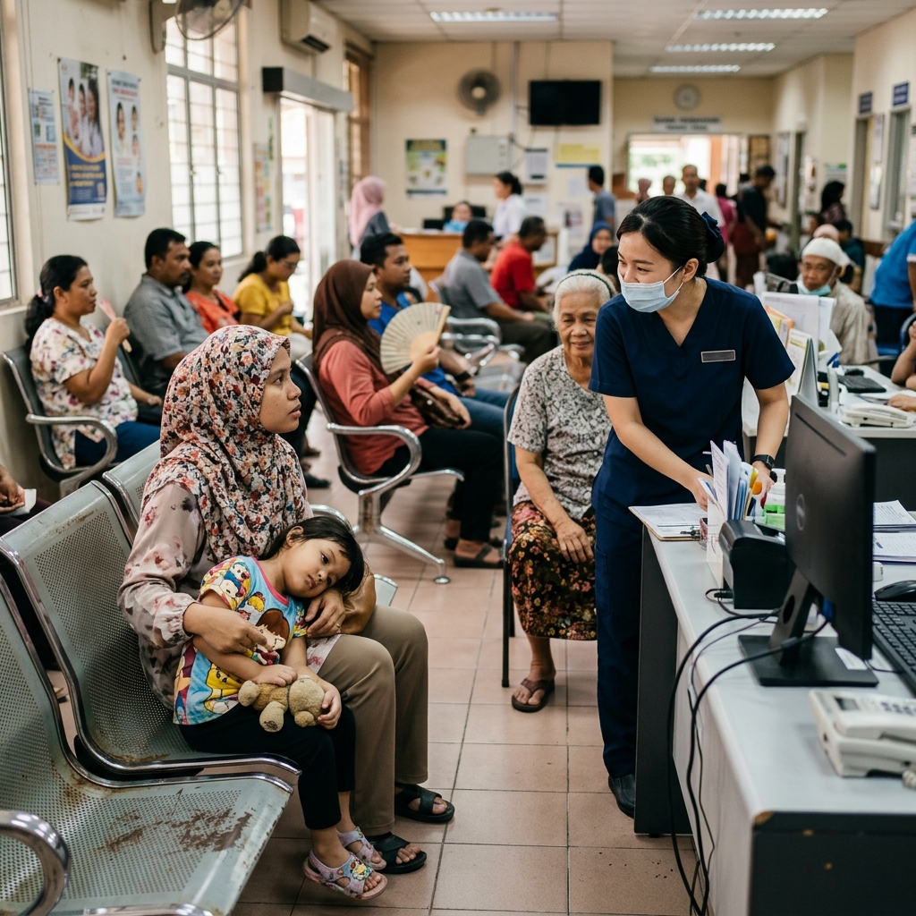 Rawatan Demam Kanak-Kanak di Klinik Aafiyah
